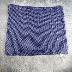 NWT Blue White Anchors Infinity Scarf Semi Sheer Lightweight Spring Summer